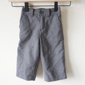 Janie and Jack Wool Herringbone Trouser Pants Gray Special Occasion Baby 12-18m‎